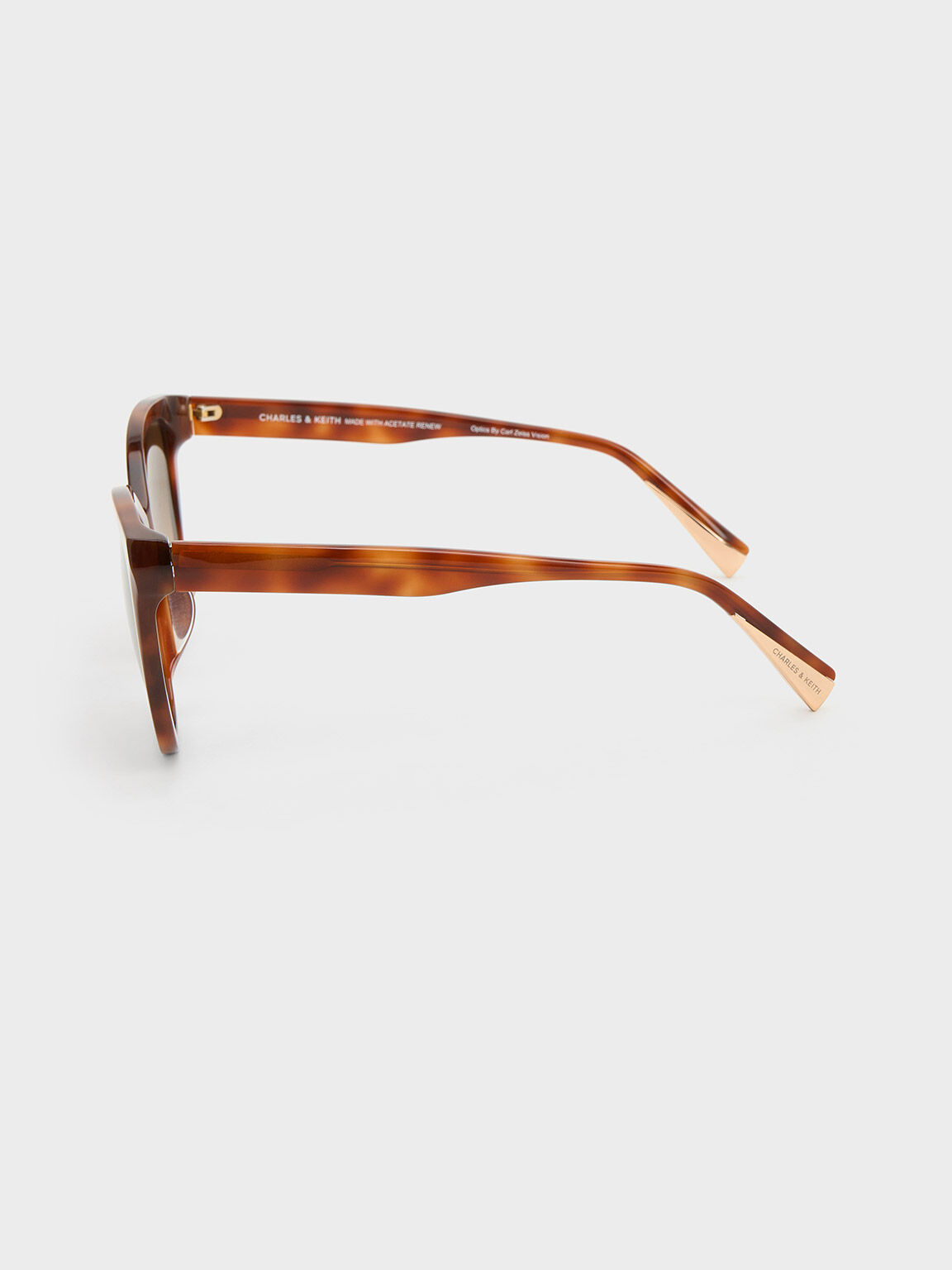 Tortoiseshell Recycled Acetate Oval Sunglasses, T. Shell, hi-res