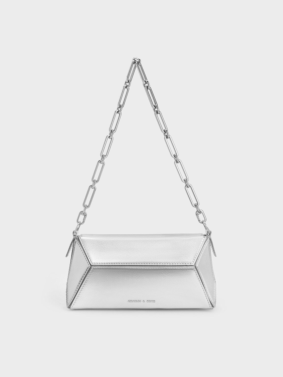 Small shoulder bag - Silver-coloured - Ladies | H&M IN