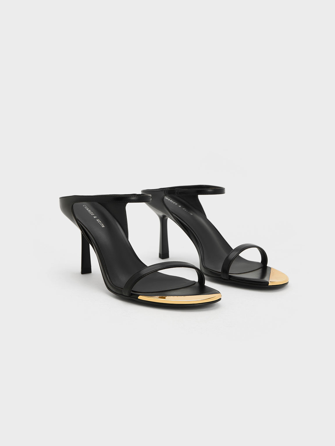 Plum Metallic Heeled Sandals – Julia & Santos
