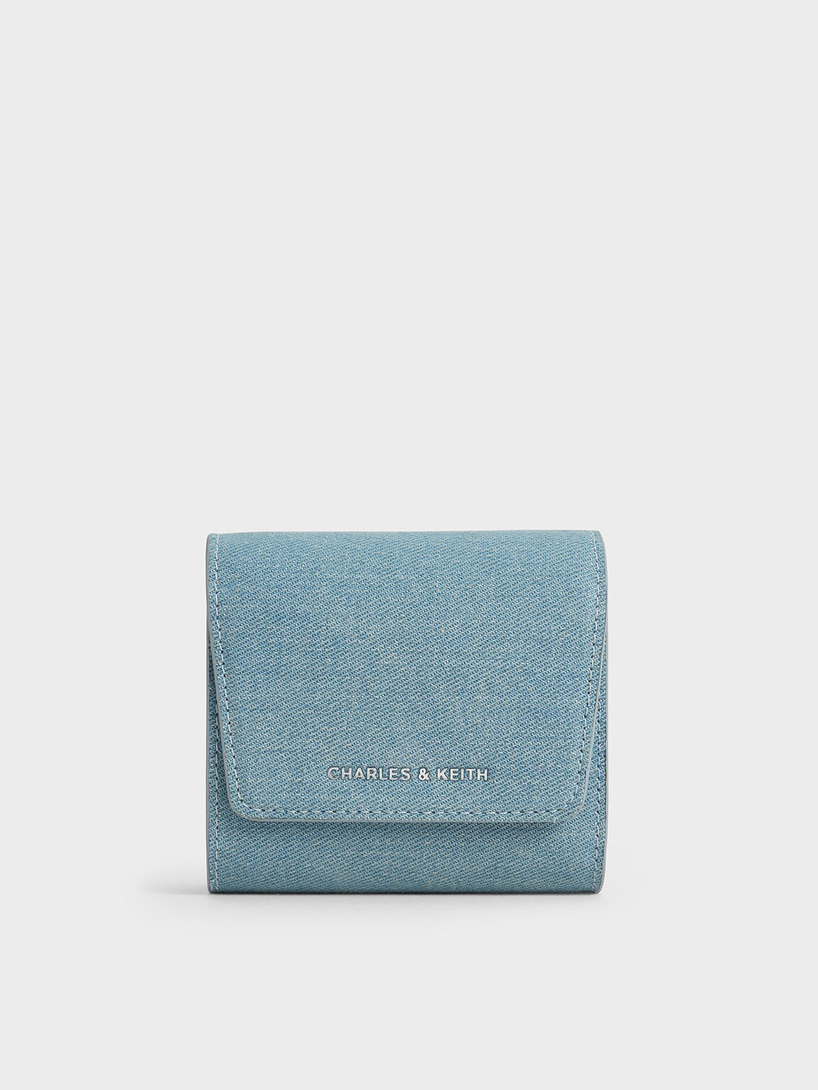 Irie Denim Front Flap Wallet, Denim Blue, hi-res