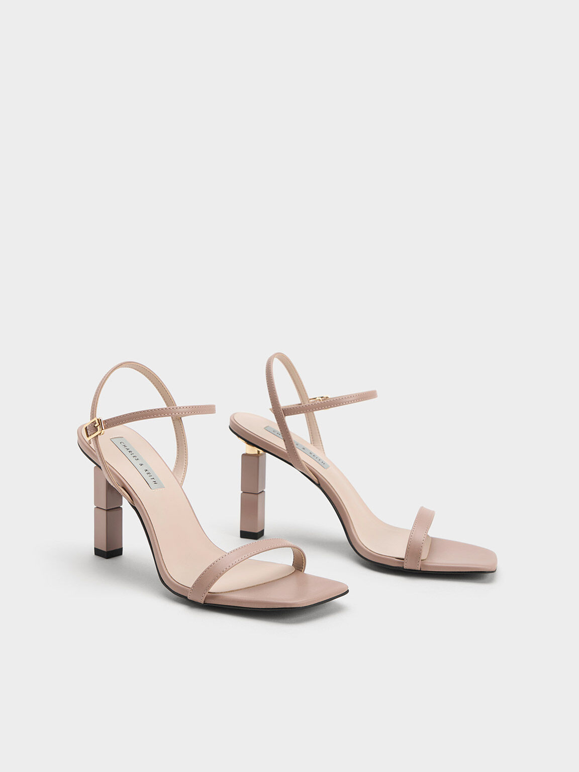 CHARLES & KEITH - Product featured: Block heel thong sandals | Facebook