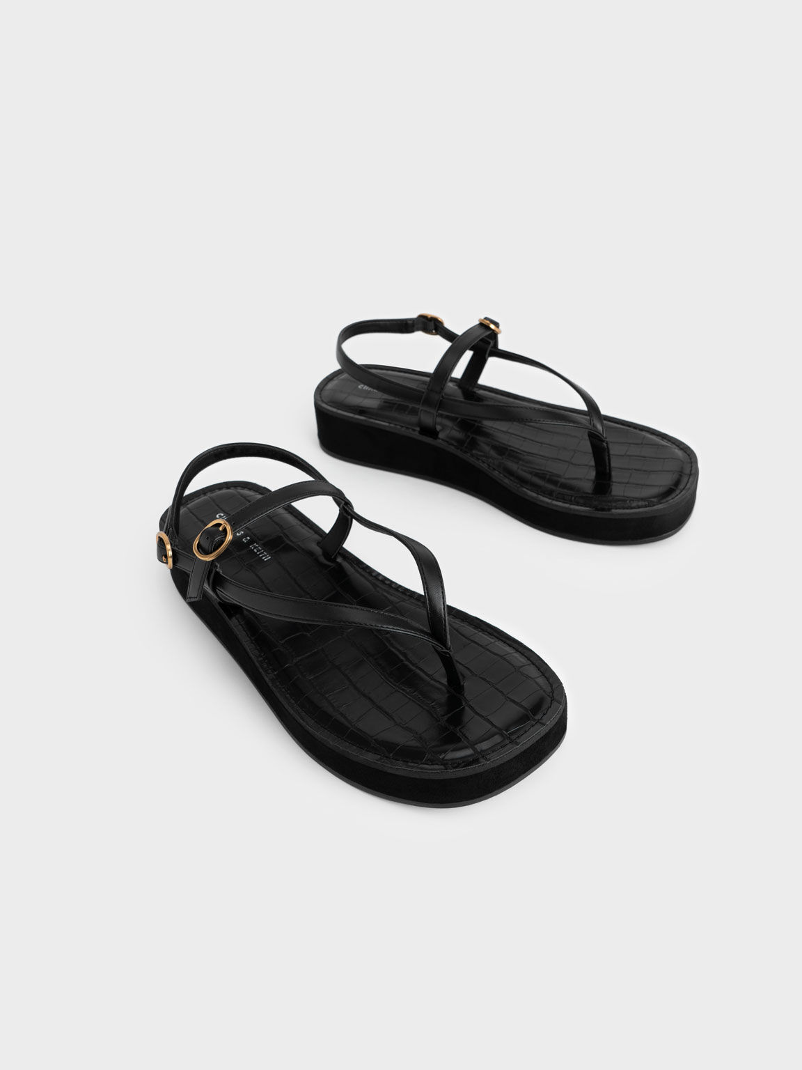 Haciendo Men's Black Thong Sandals | Aldo Shoes