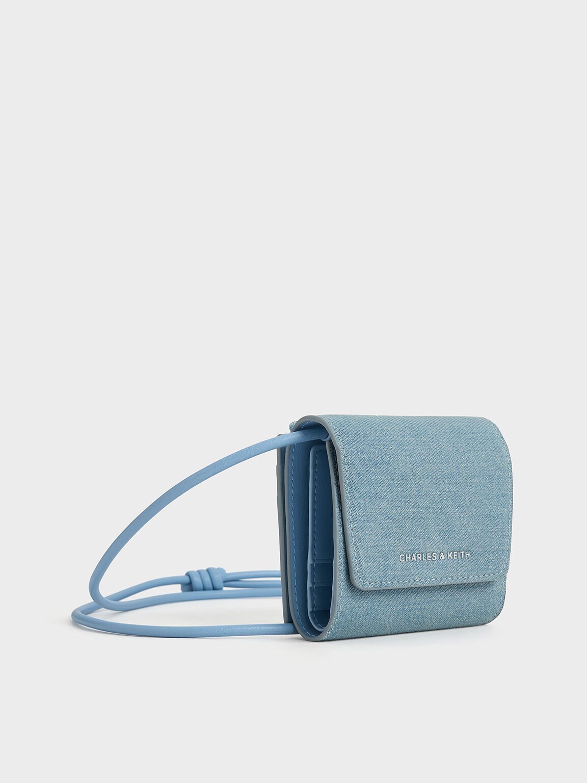 Irie Denim Front Flap Wallet, Denim Blue, hi-res