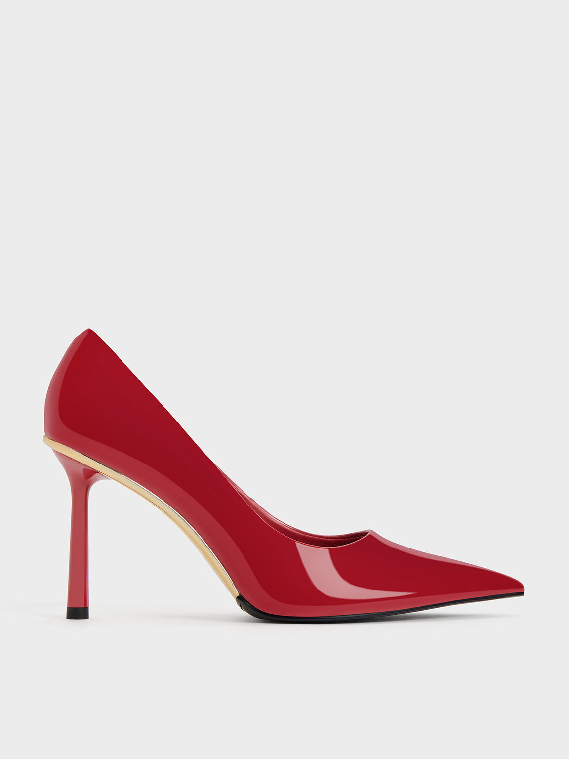 Rhinestone Classic Pointy Pumps | Stiletto heels, Red high heel shoes, Heels