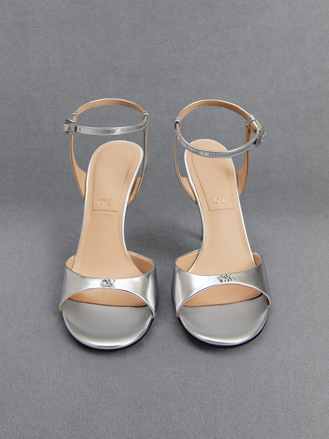 Nikola Hybrid Slingback In Silver Metallic | COACH®