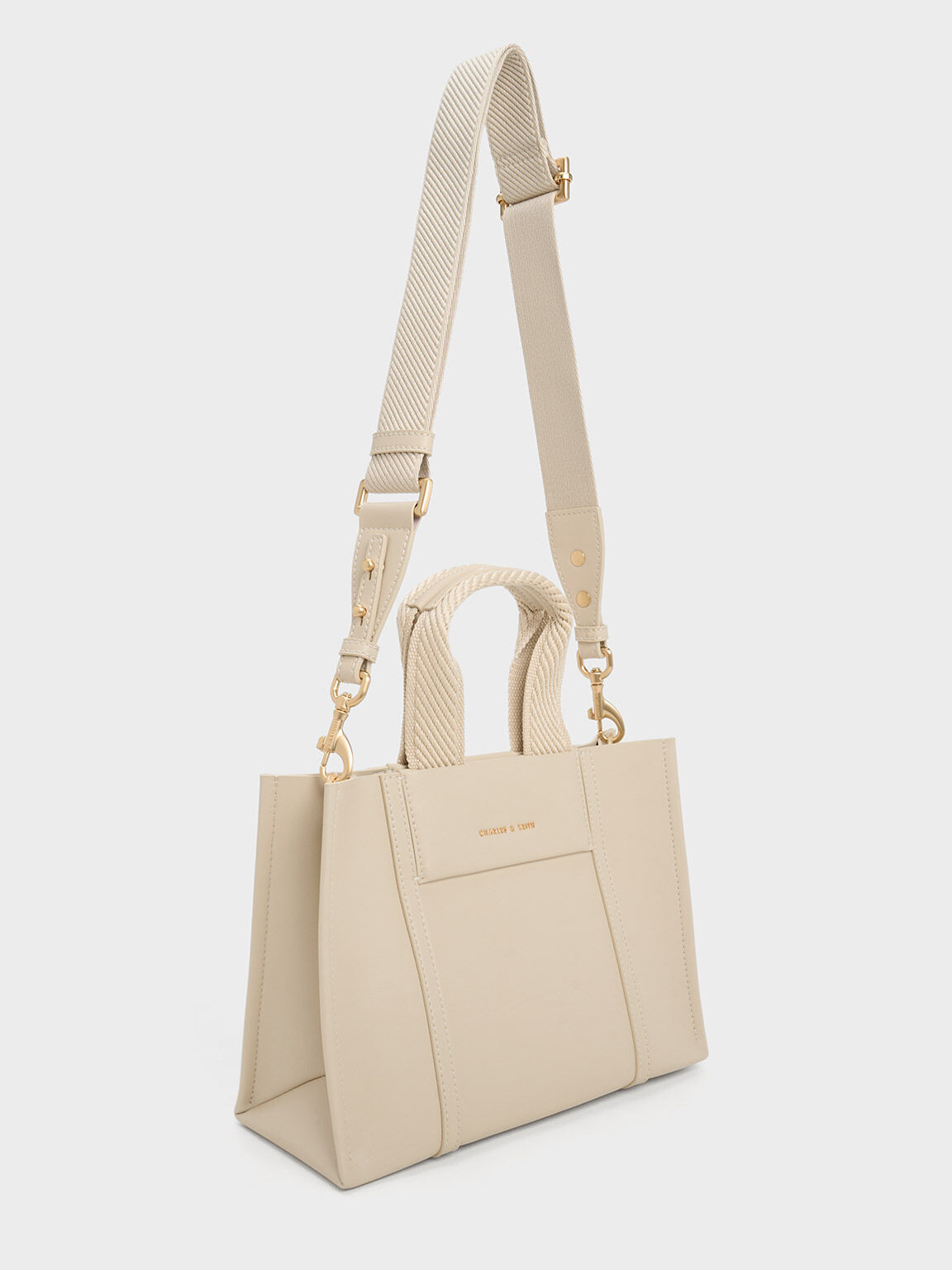 Buy Tan Pu Leather Tote Bag (Handbag) for INR1749.50 | Biba India