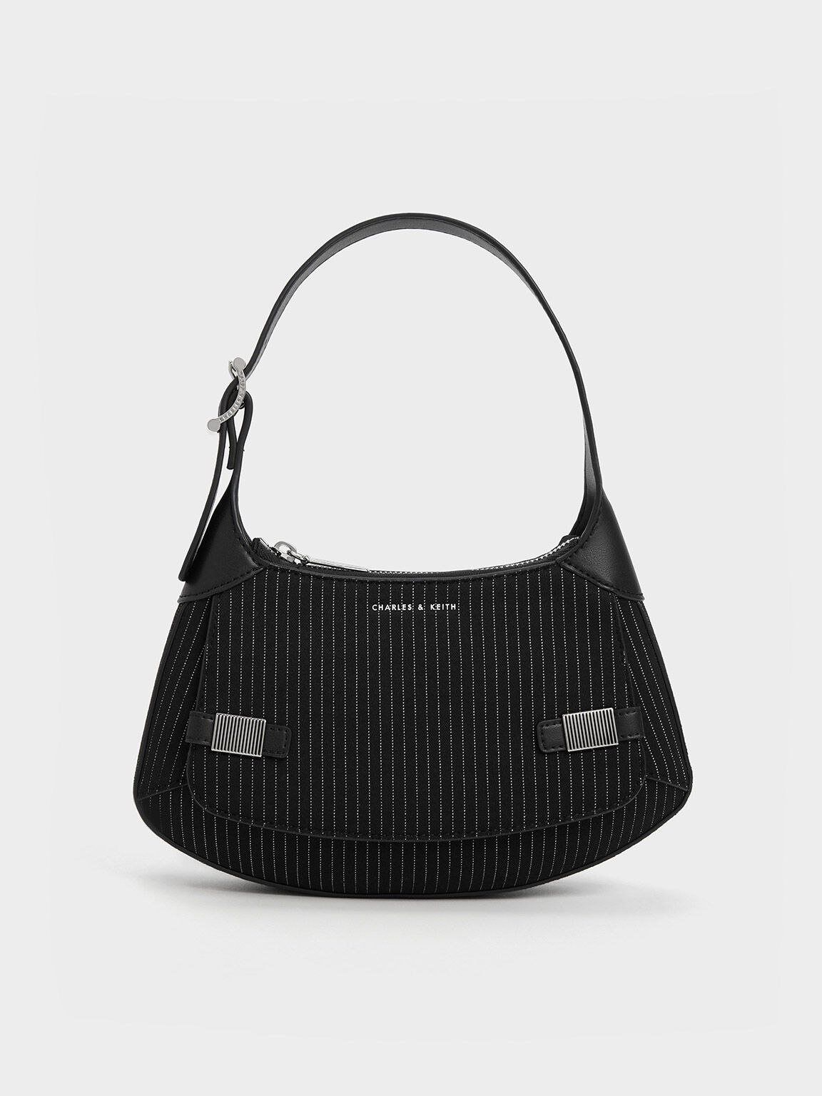 Locò Small Shoulder Bag With Jewel Logo for Woman in Poudre | Valentino US