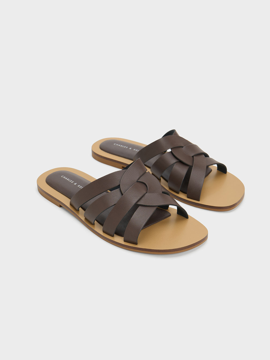 Paaduks Zoo Brown Flat Sandals For Men | Sepia Stories