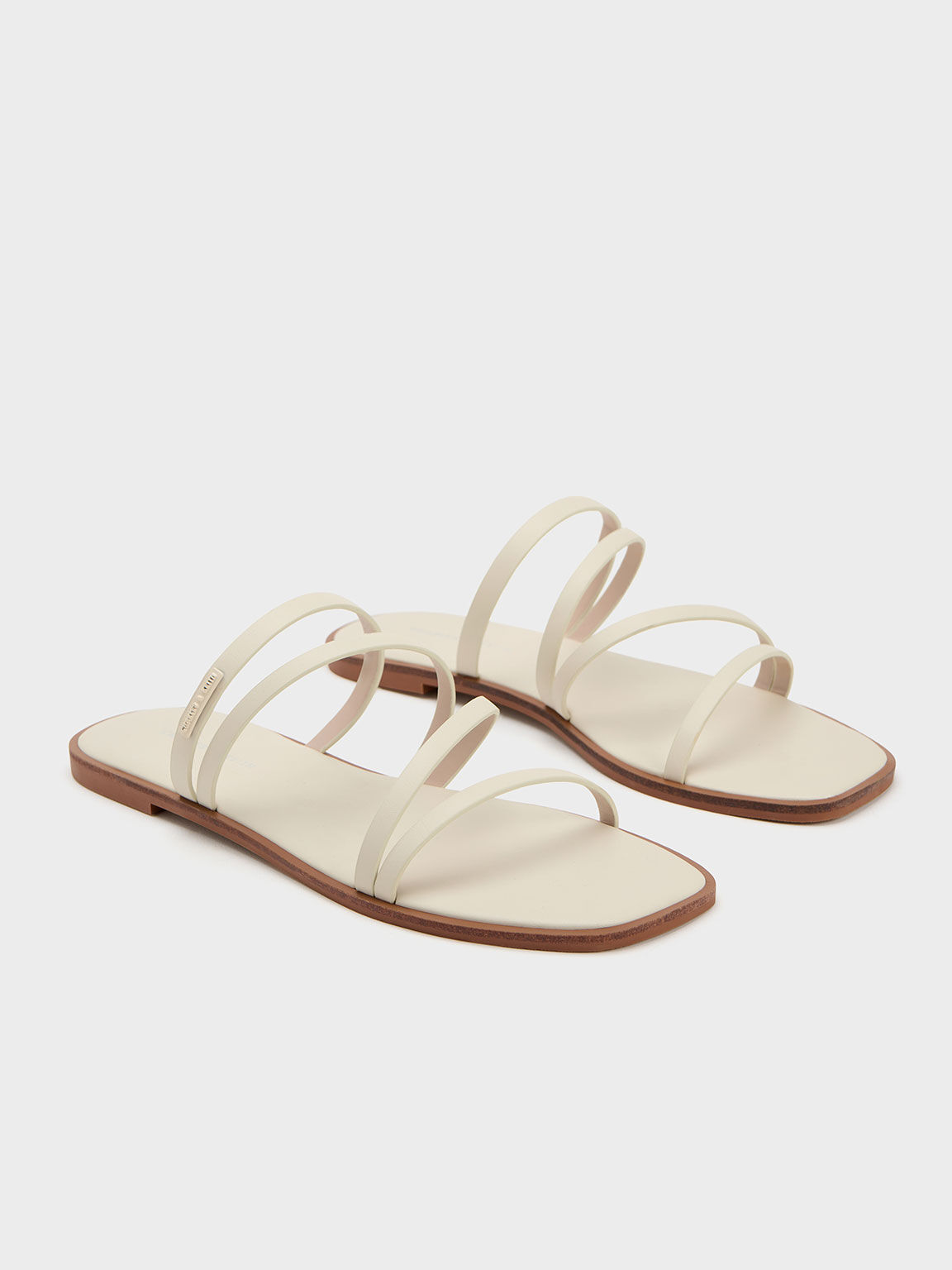 Buy White Flat Sandals for Women by Blue Beauty Online | Ajio.com