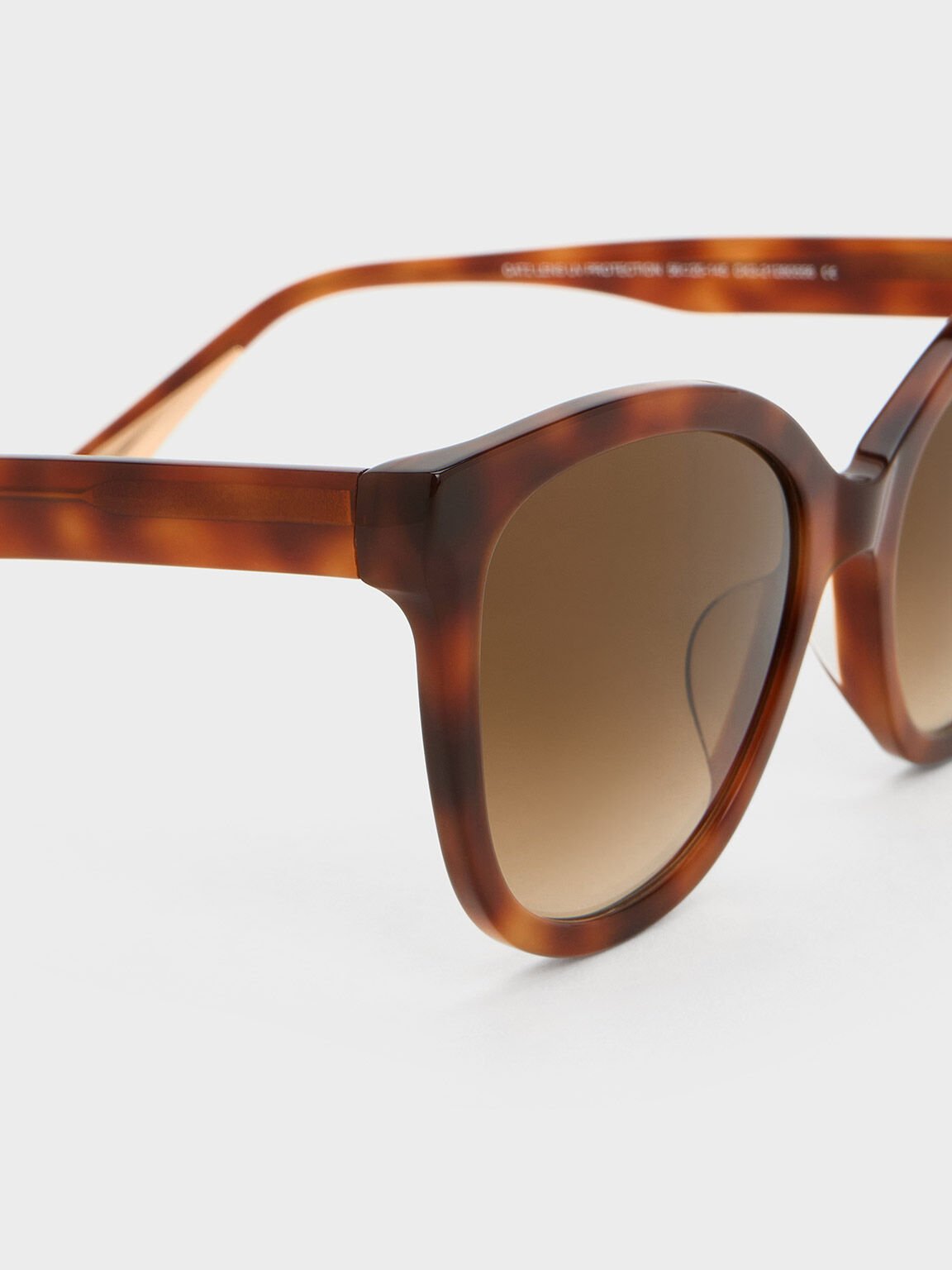 Tortoiseshell Recycled Acetate Oval Sunglasses, T. Shell, hi-res