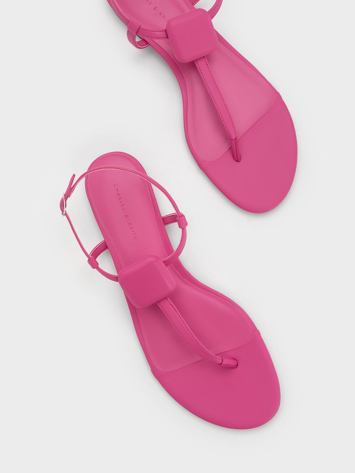 Buy Pink Flat Sandals for Women by Mehnam Online | Ajio.com