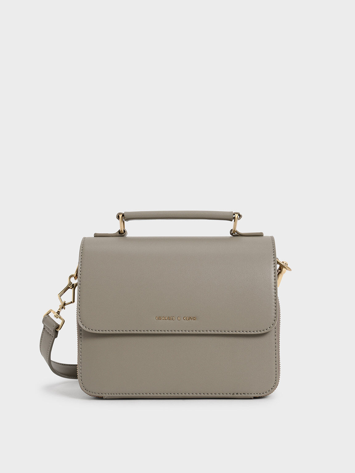 Il Bisonte Women's Modulo Leather Crossbody Bag In Taupe | ModeSens
