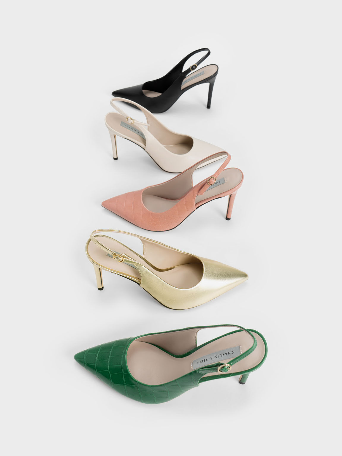 Buy Flat N Heels Peep Toes Stiletto Heel Pumps - Heels for Women 23089416 |  Myntra