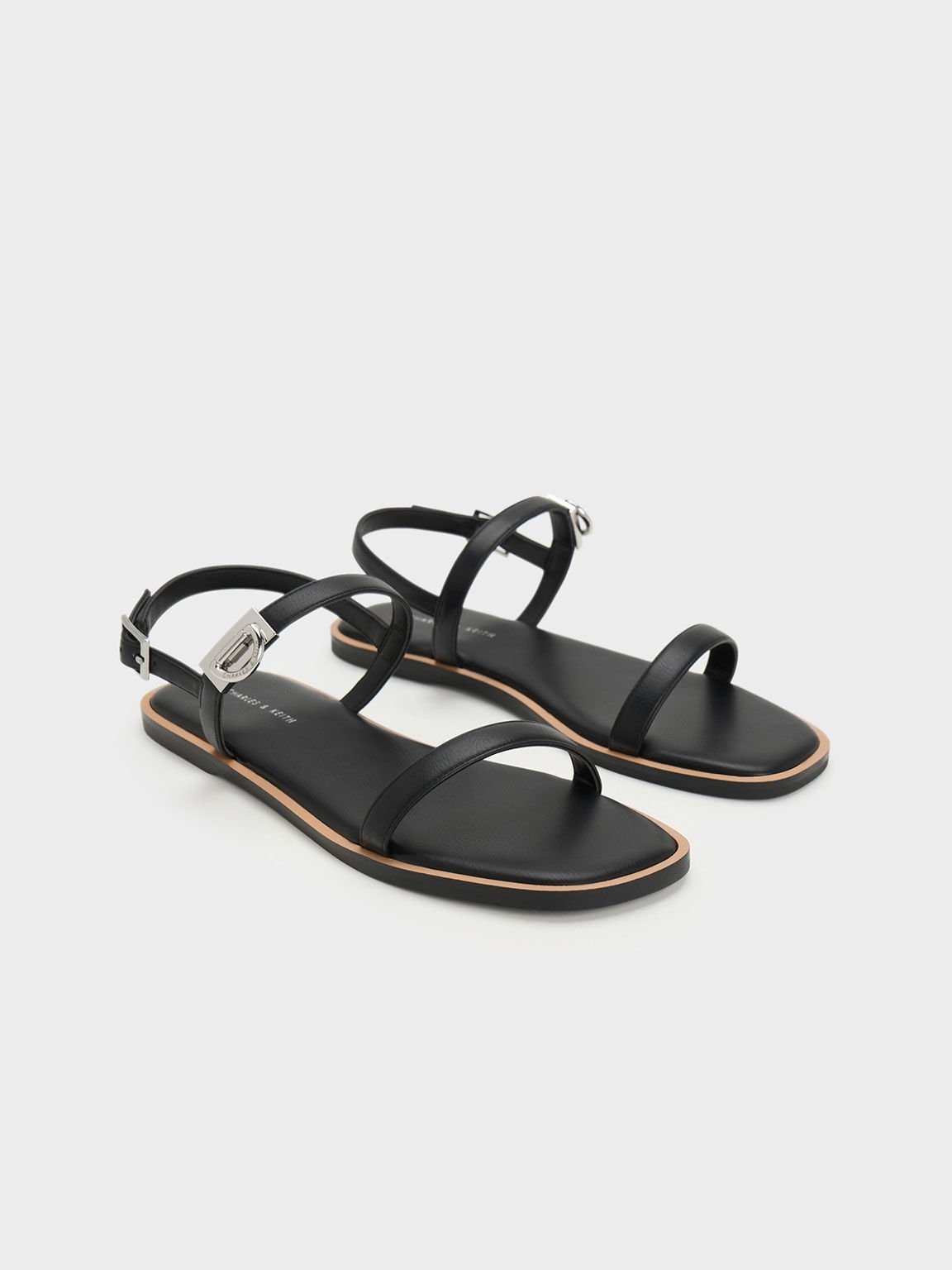 Buy Black Flat Sandals for Women by Bata Online | Ajio.com