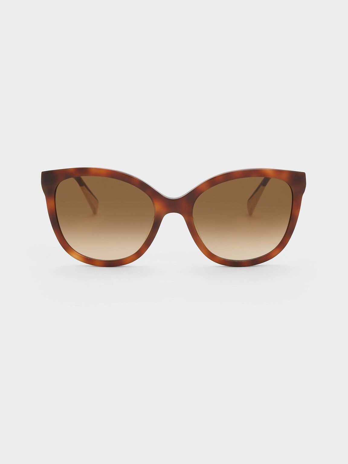 Tortoiseshell Recycled Acetate Oval Sunglasses, T. Shell, hi-res