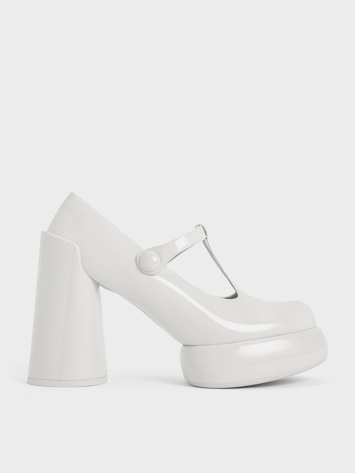 Women & Girls Fashionable White Platform Heels Comfortable High Broad  flatform Heels