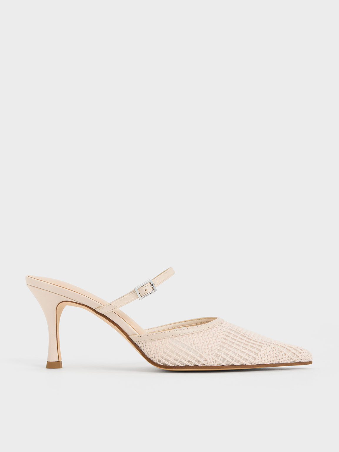 Kate Spade 'buckle Up Sling' Pumps in Natural | Lyst