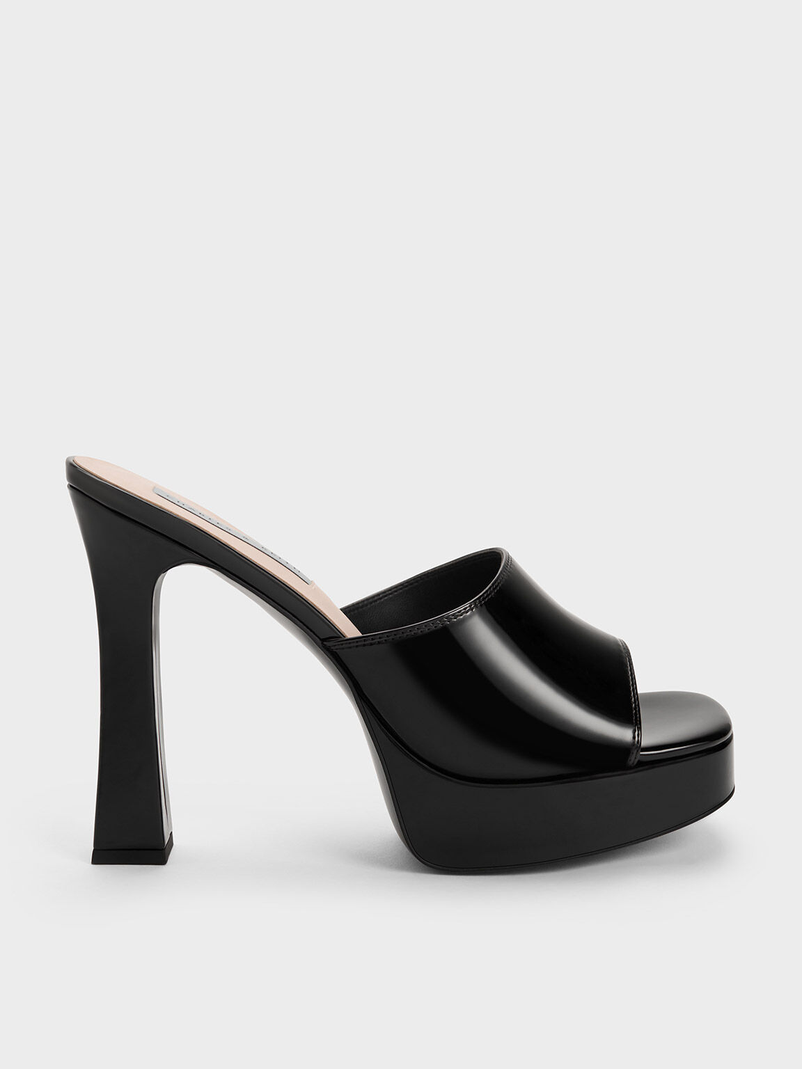 RAID Wink black square toe block heeled sandals | ASOS