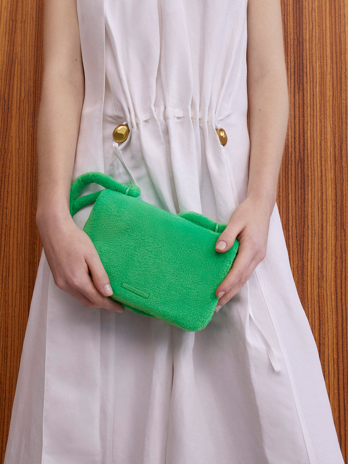 Stylish and Sustainable Mini Flap Bag by JW PEI