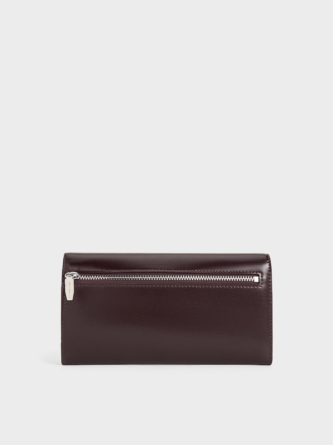 Irie Long Wallet, Plum, hi-res