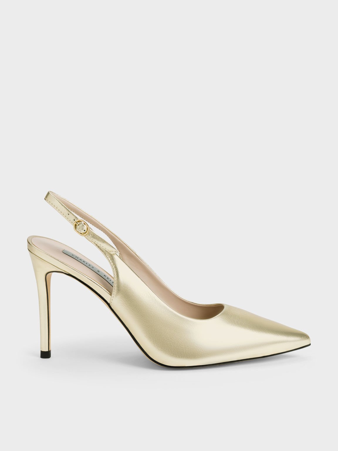 Deborah 2.0 Champagne Gold Metallic – Joan Oloff Shoes