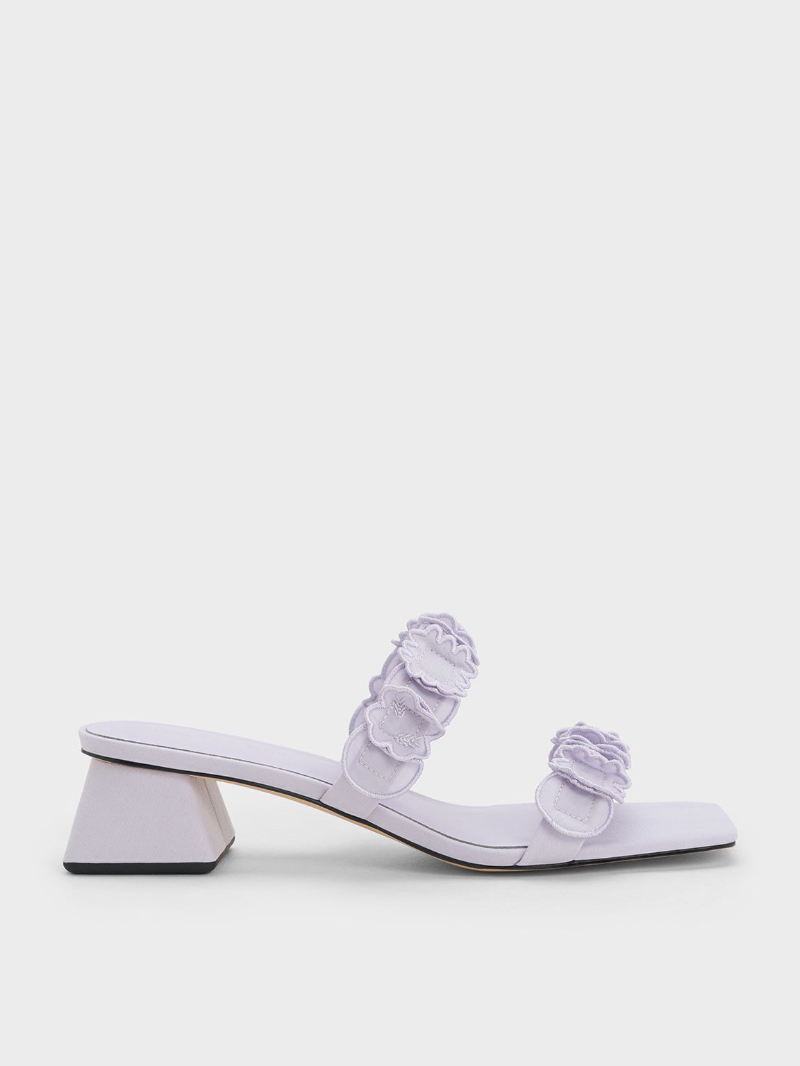 Glamorous Barely There Lilac Block Heeled Sandals | ASOS | Heel sandals  outfit, Shoes women heels, Heels