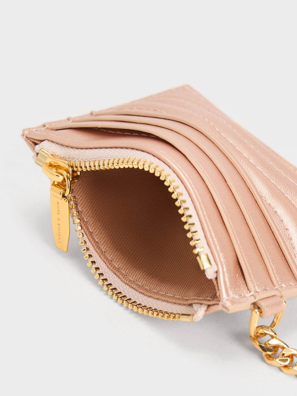 Nico Coin Purse rose gold – Anna Pugh - Handmade Leather Bags