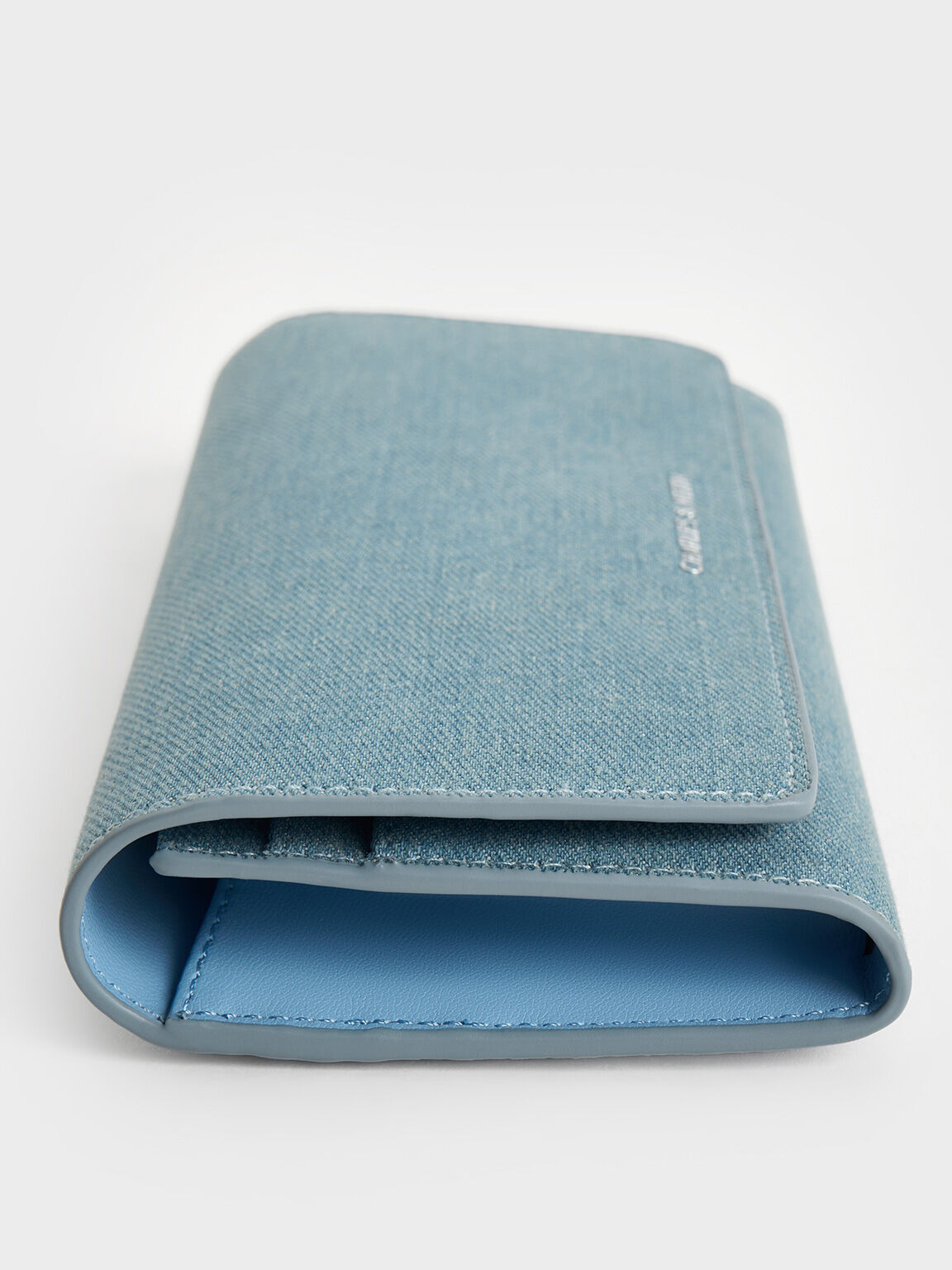 Irie Denim Long Wallet, Denim Blue, hi-res