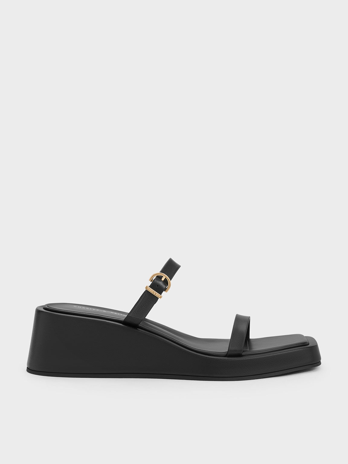 Kimberly Leather Wedge Sandal | Michael Kors