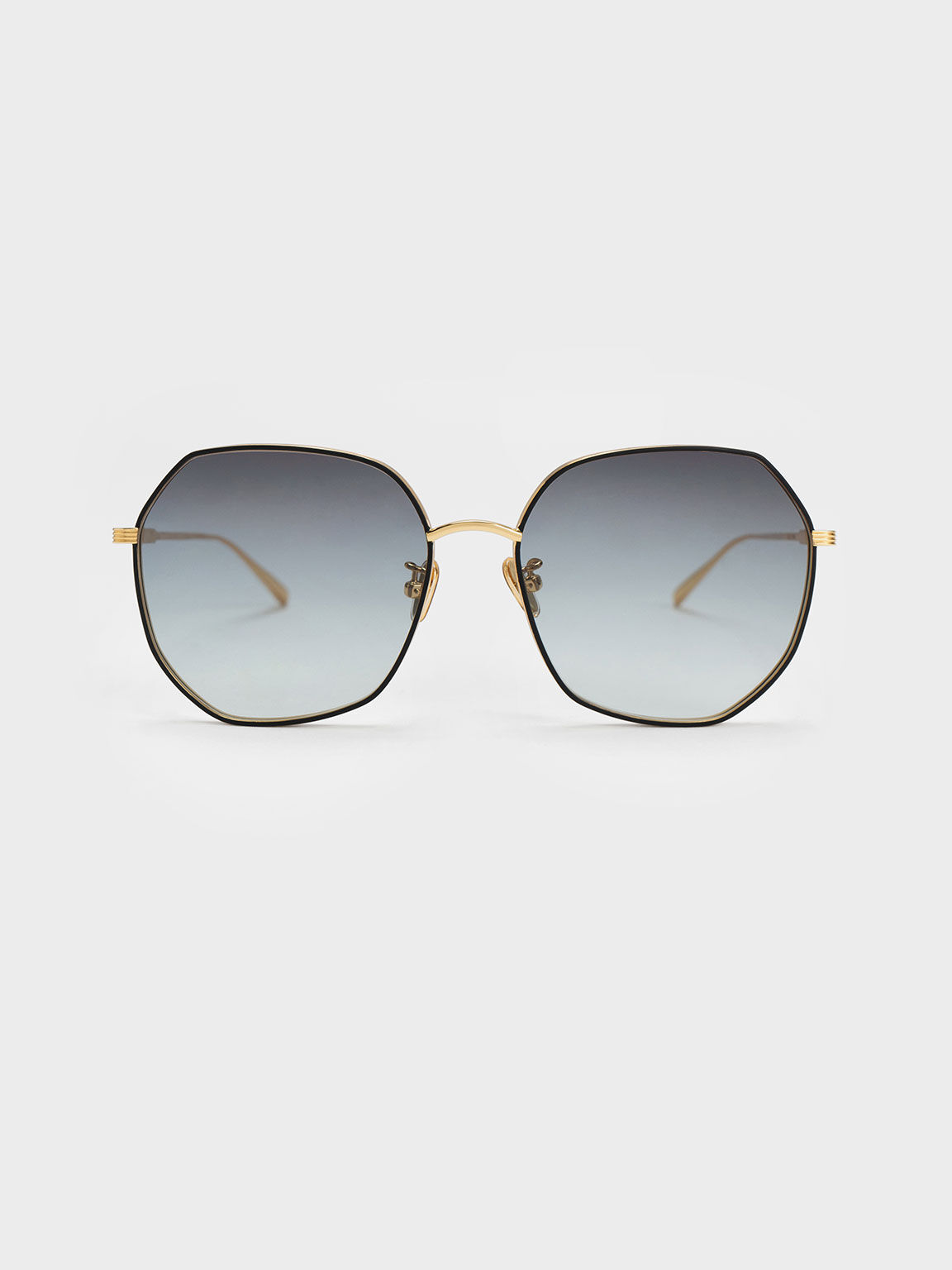 Gustav tinted sunglasses in grey | Off-White™ Official DK