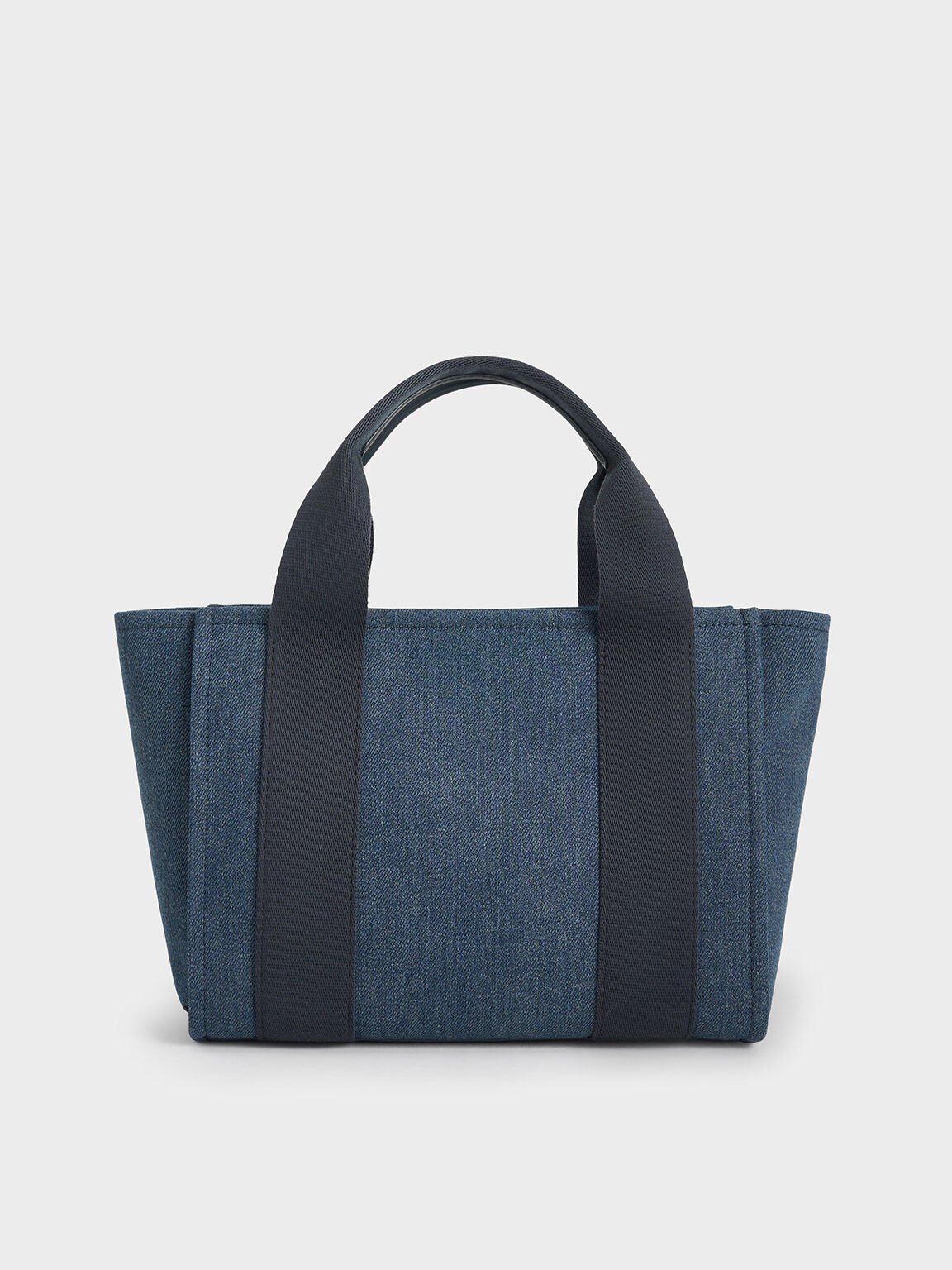 Kay Denim Tote Bag, Denim Blue, hi-res