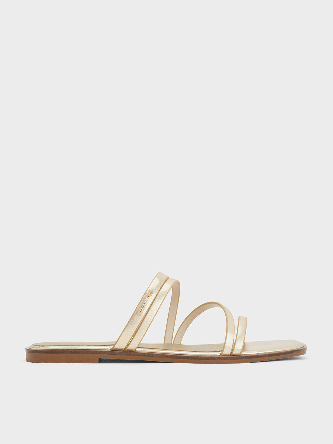 Miss Lola | Tulum Sun Gold Braided Flat Sandals – MISS LOLA