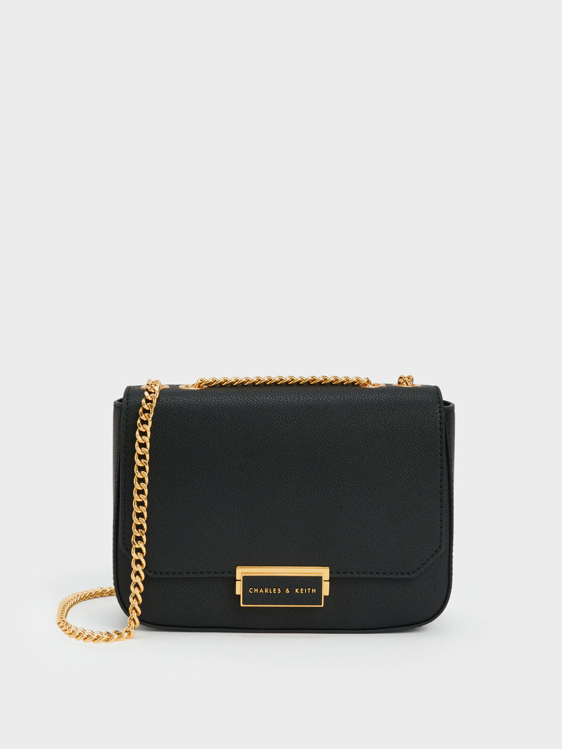 🌹Charles & Keith black sling bag handbag, Women's Fashion, Bags & Wallets  on Carousell | Black sling bag, Bags, Sling bag