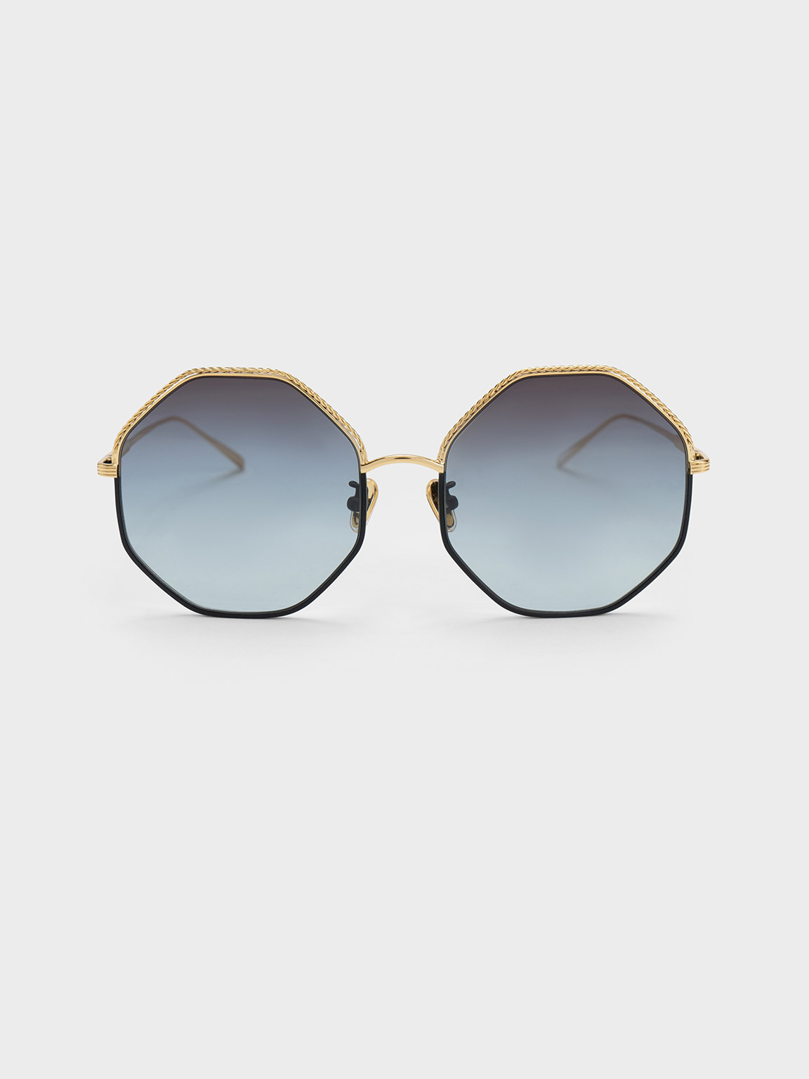 HEX PLUS | Geometric Oversize Sunglasses | ASRTD