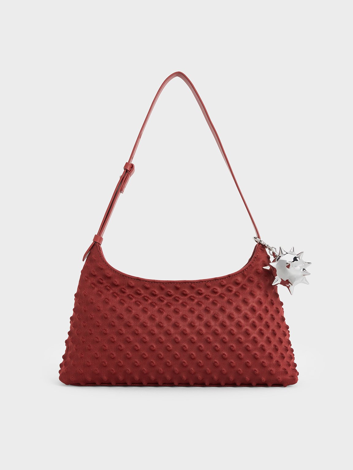 Buy TEDDY-HANDLE PU SMALL RED HANDBAG for Women Online in India